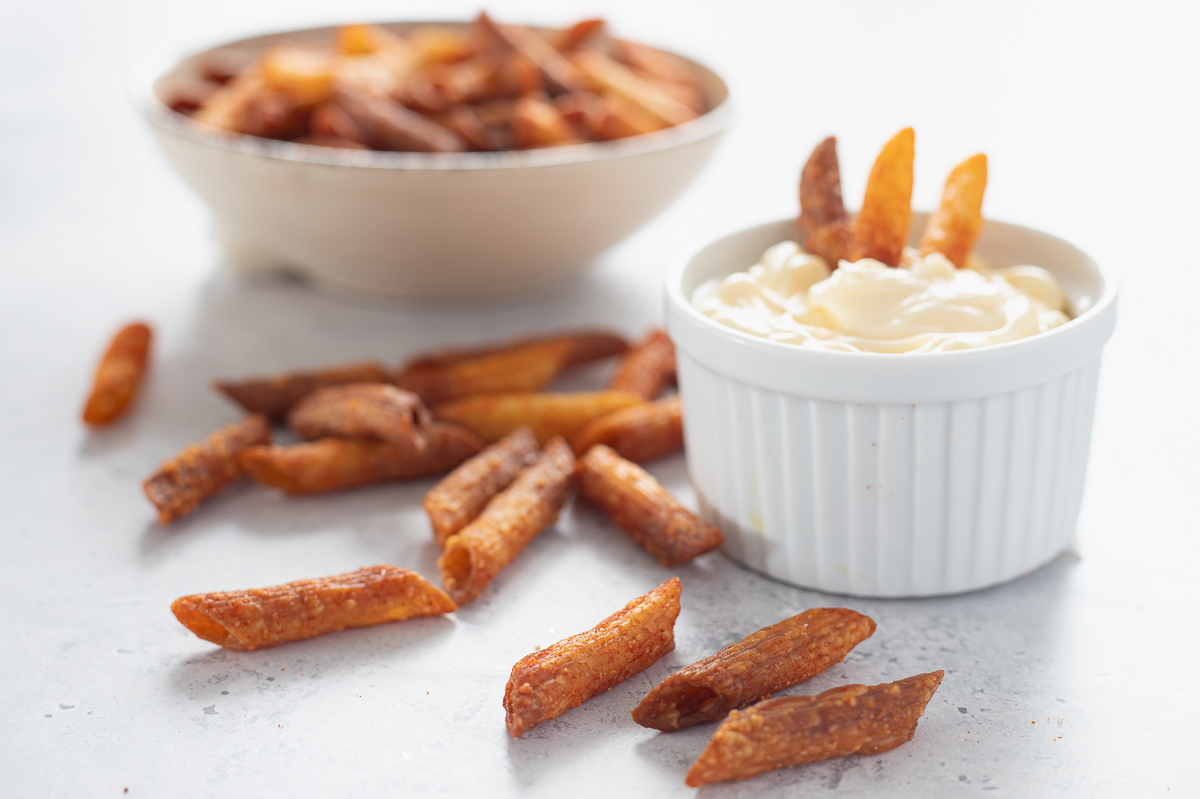 Snack de pâtes frites