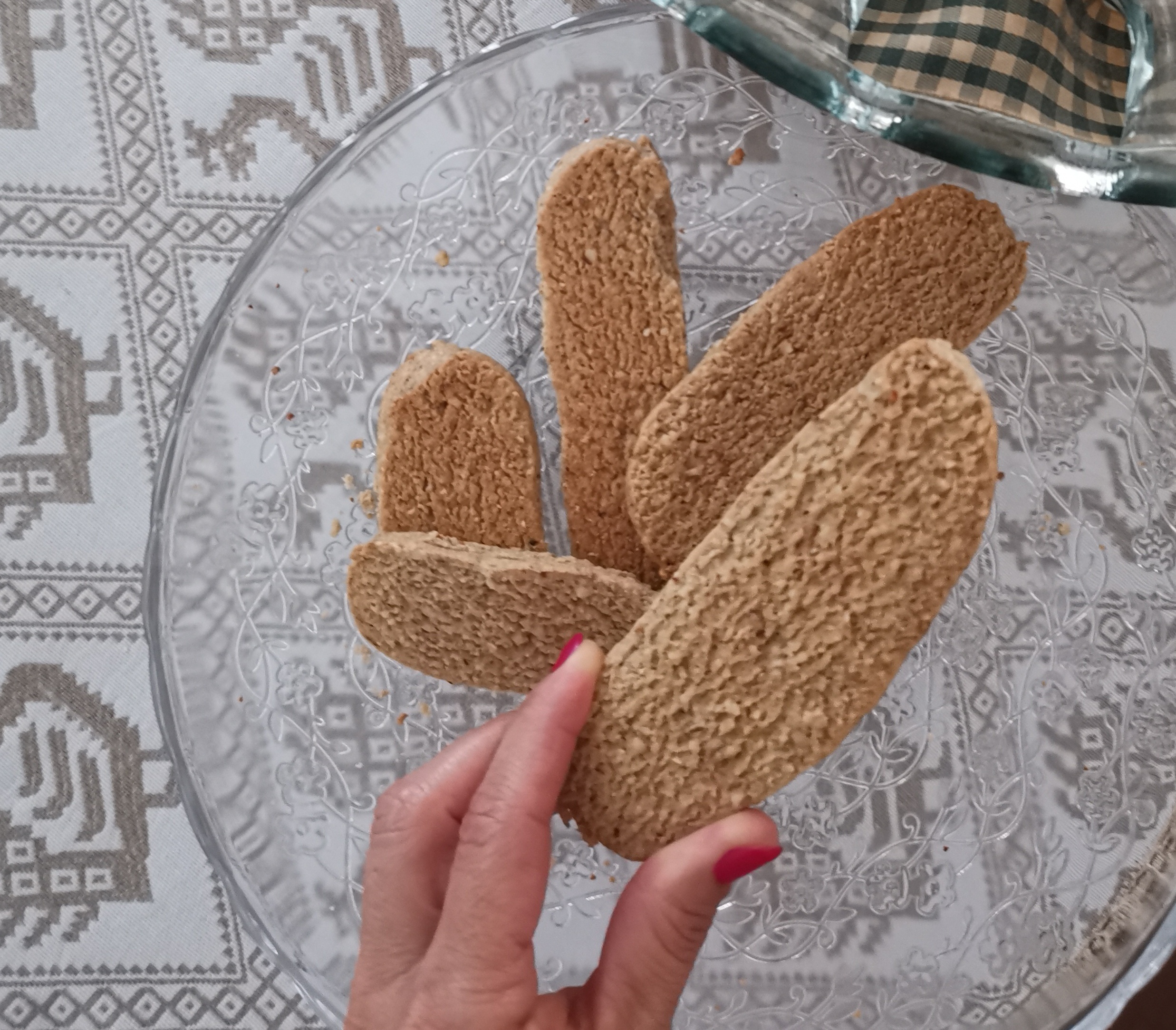 Gros biscuits rustiques à la farine d&rsquo;avoine