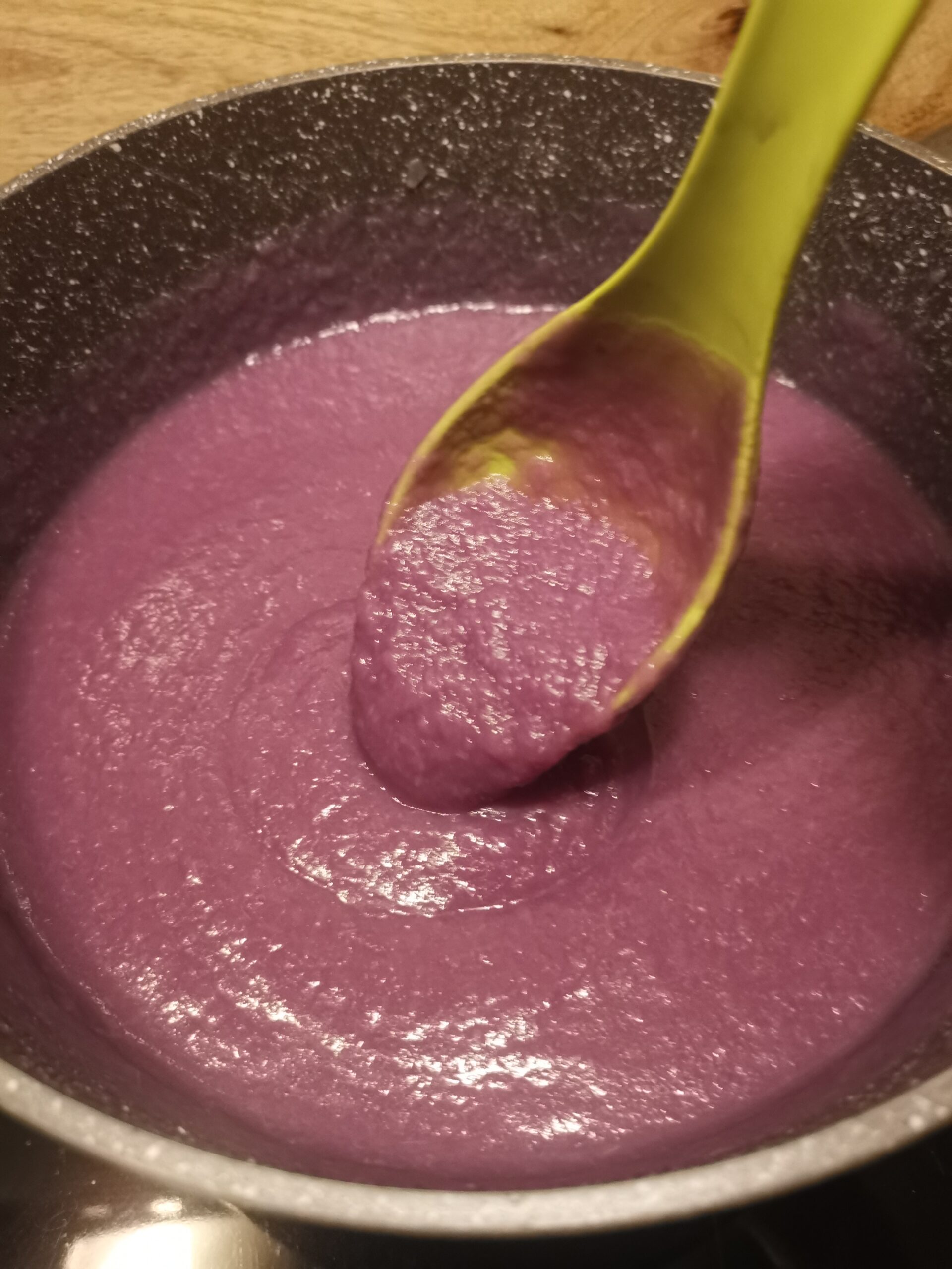 Velouté de chou rouge