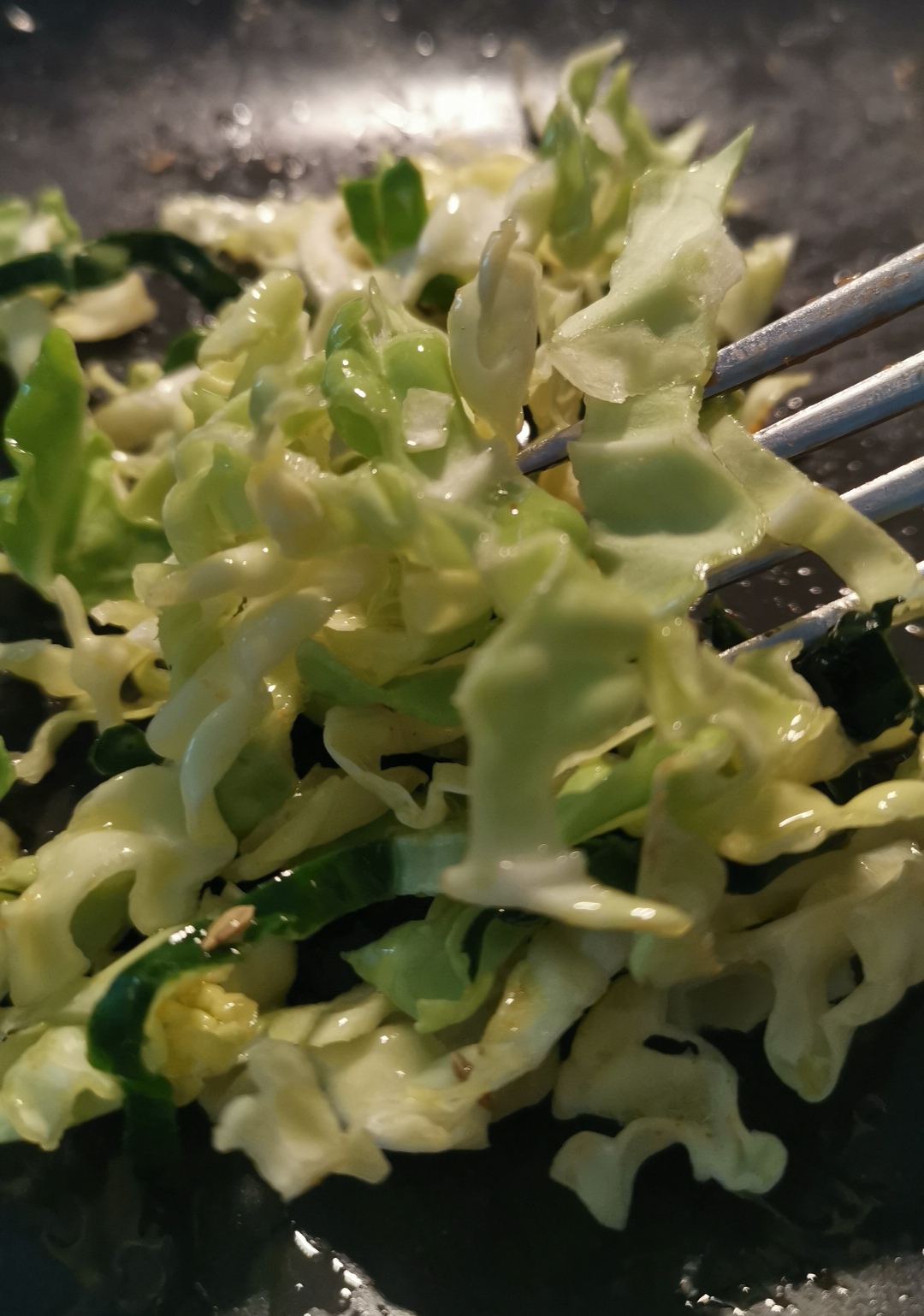 Salade de chou frisé