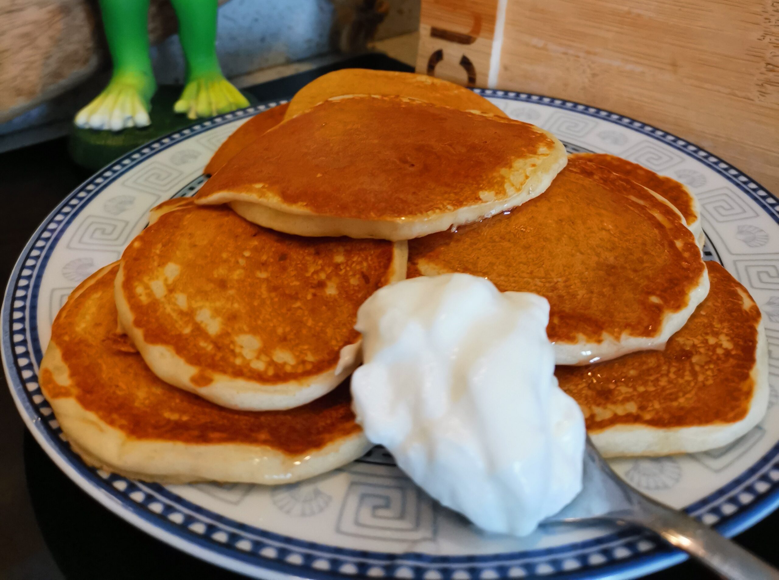 Pancakes au yaourt sans œufs