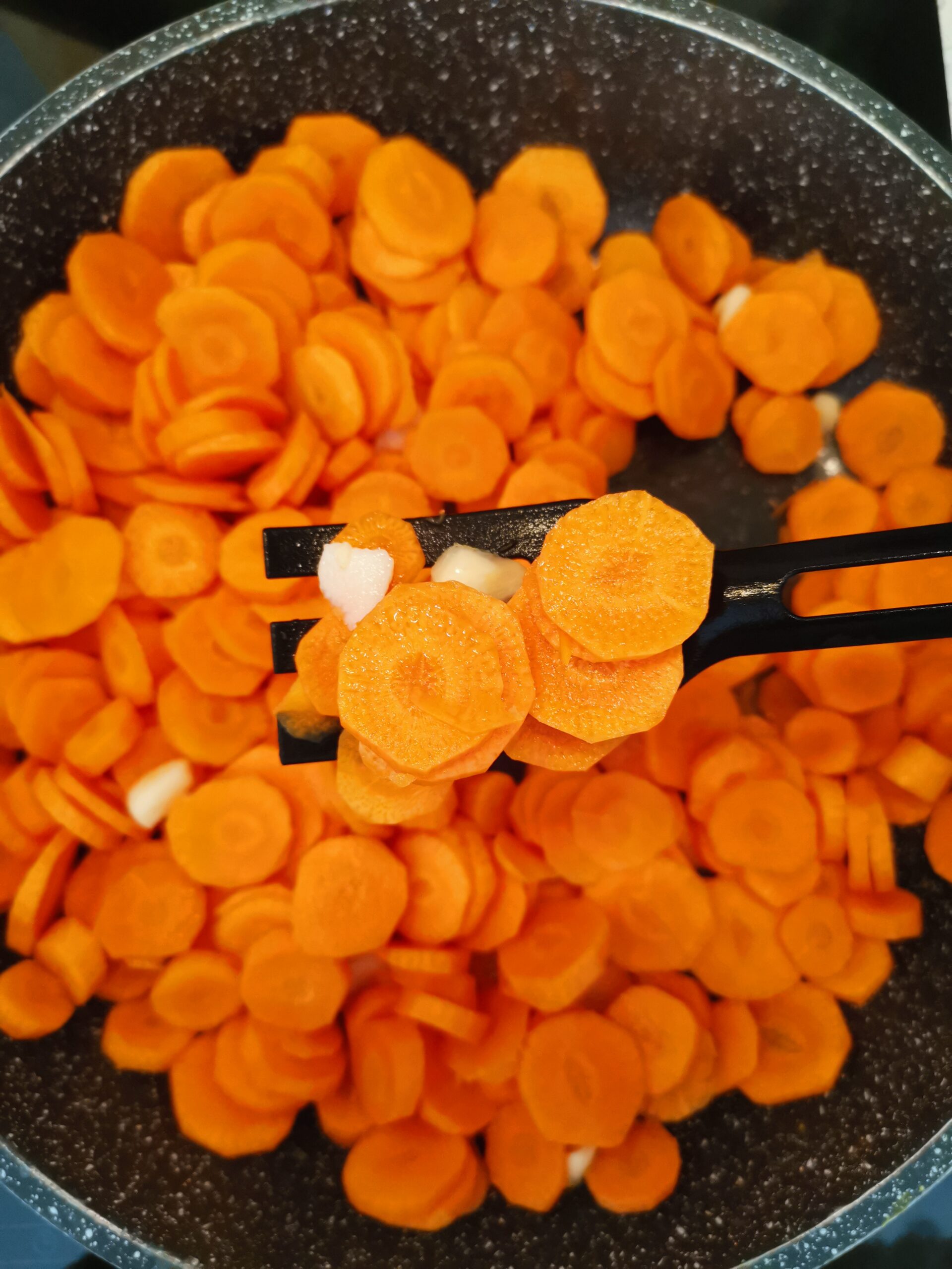 Carottes à la poêle