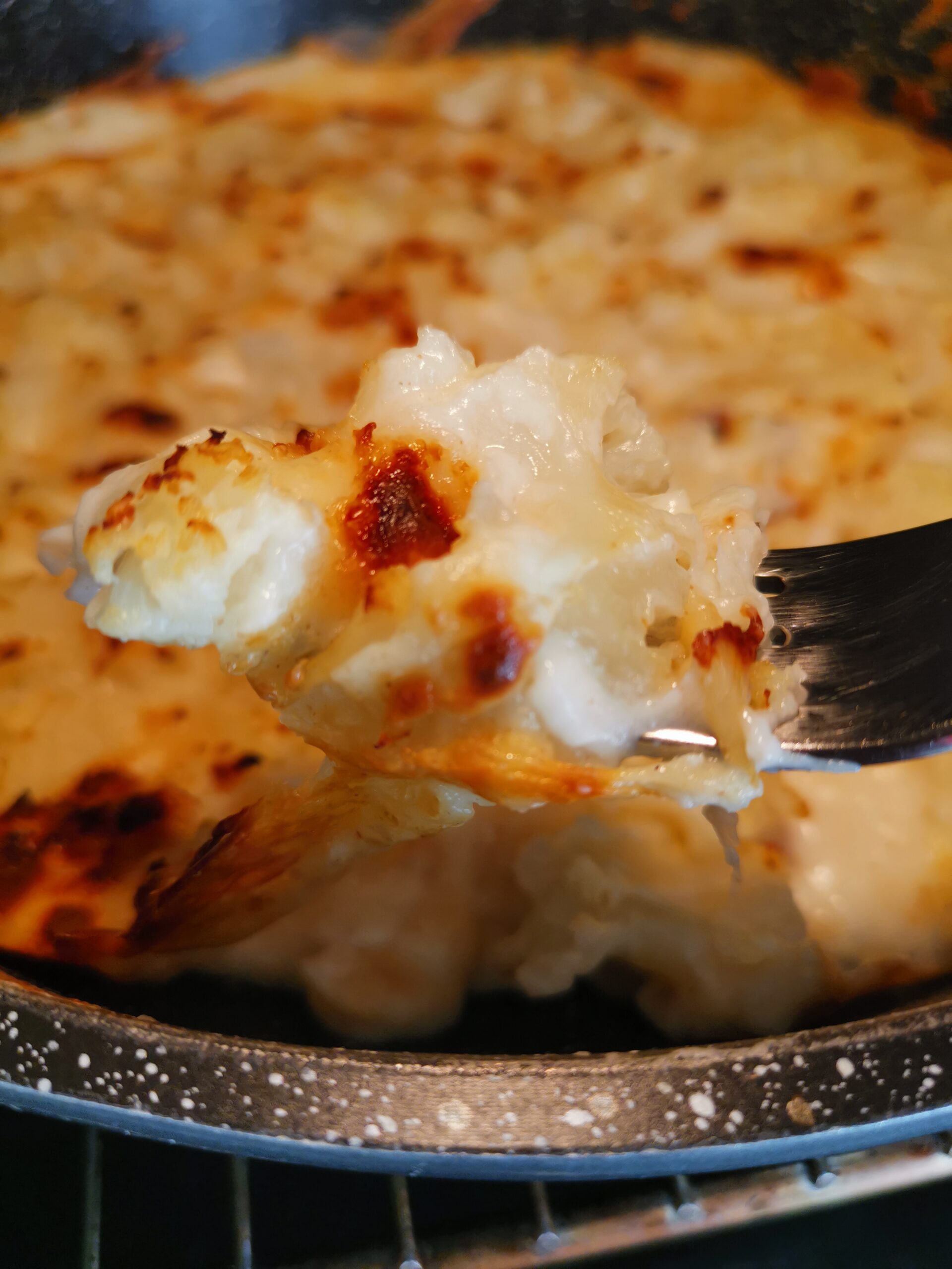 Gratin de chou-fleur et béchamel