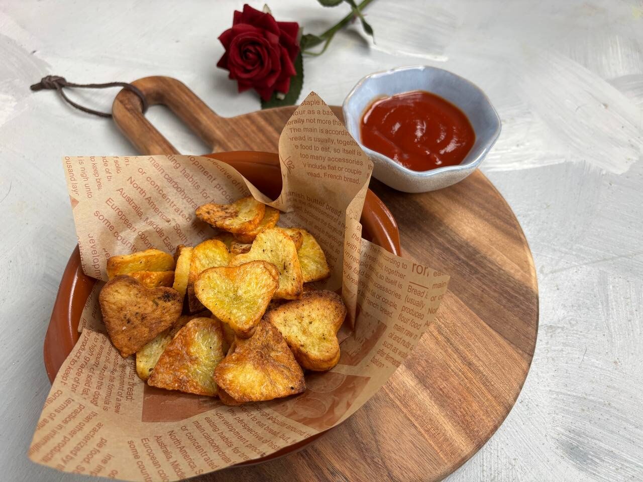 COEURS DE POMMES DE TERRE