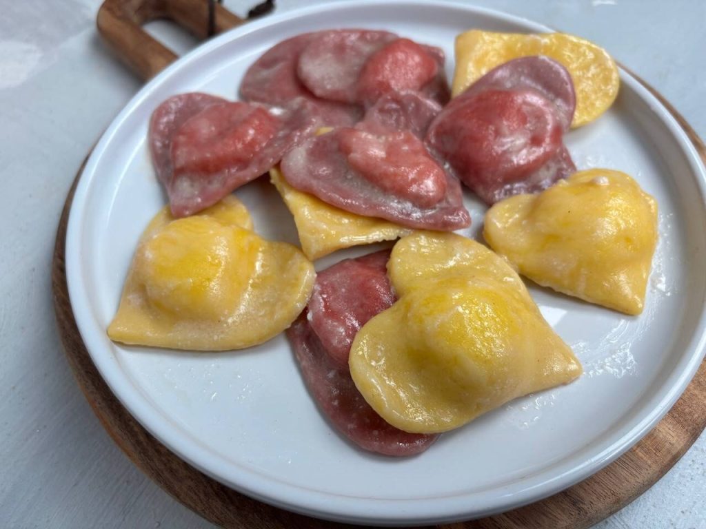 Ravioli ricotta et parmesan