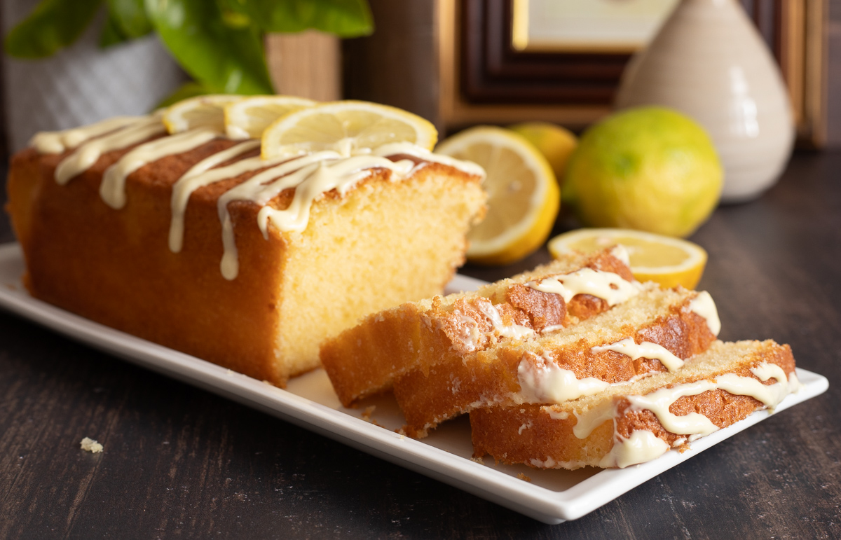 Plumcake quattro-quarts au citron