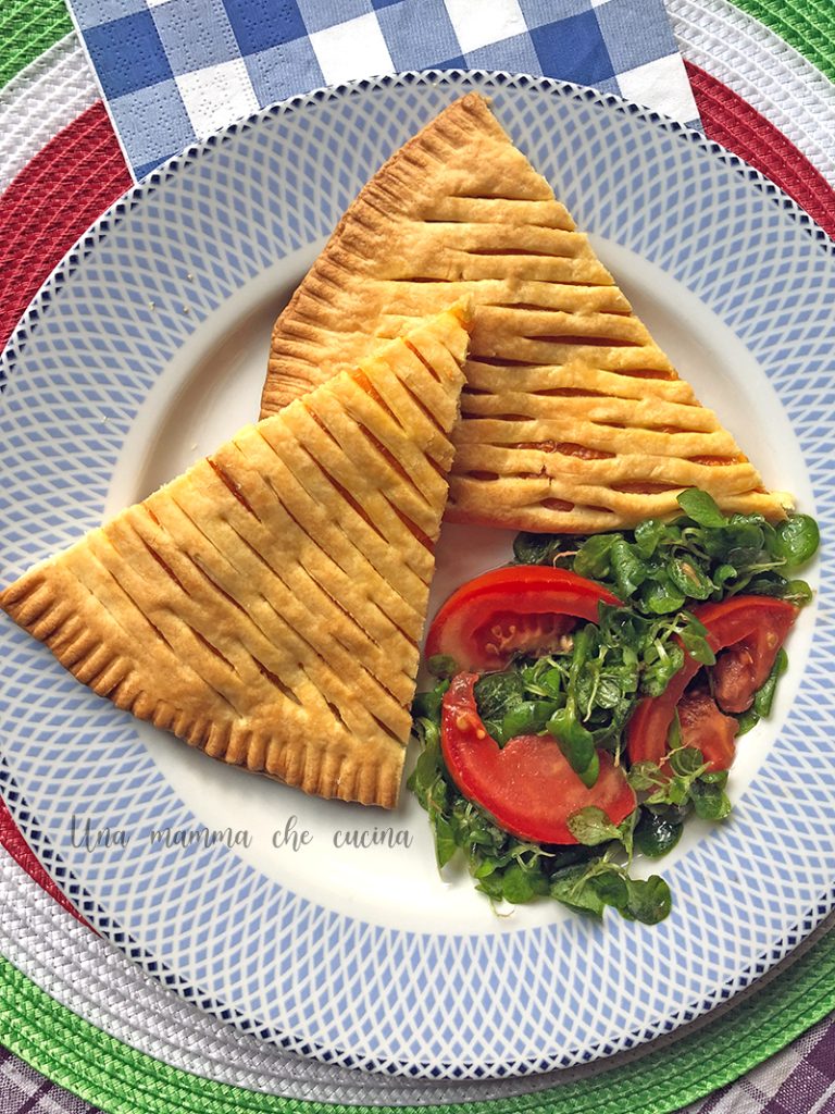 Tarte salée jambon cuit et fromage