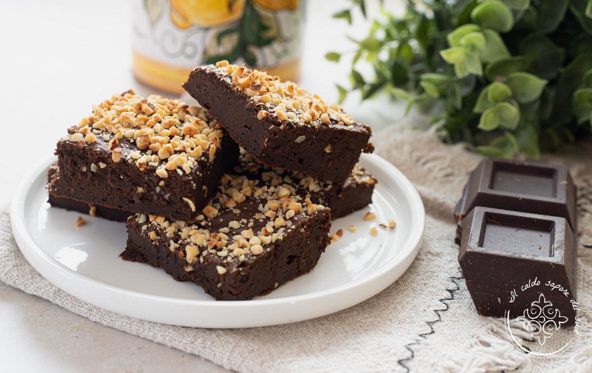 Brownies à la courge et au chocolat — 3 ingrédients et sans farine