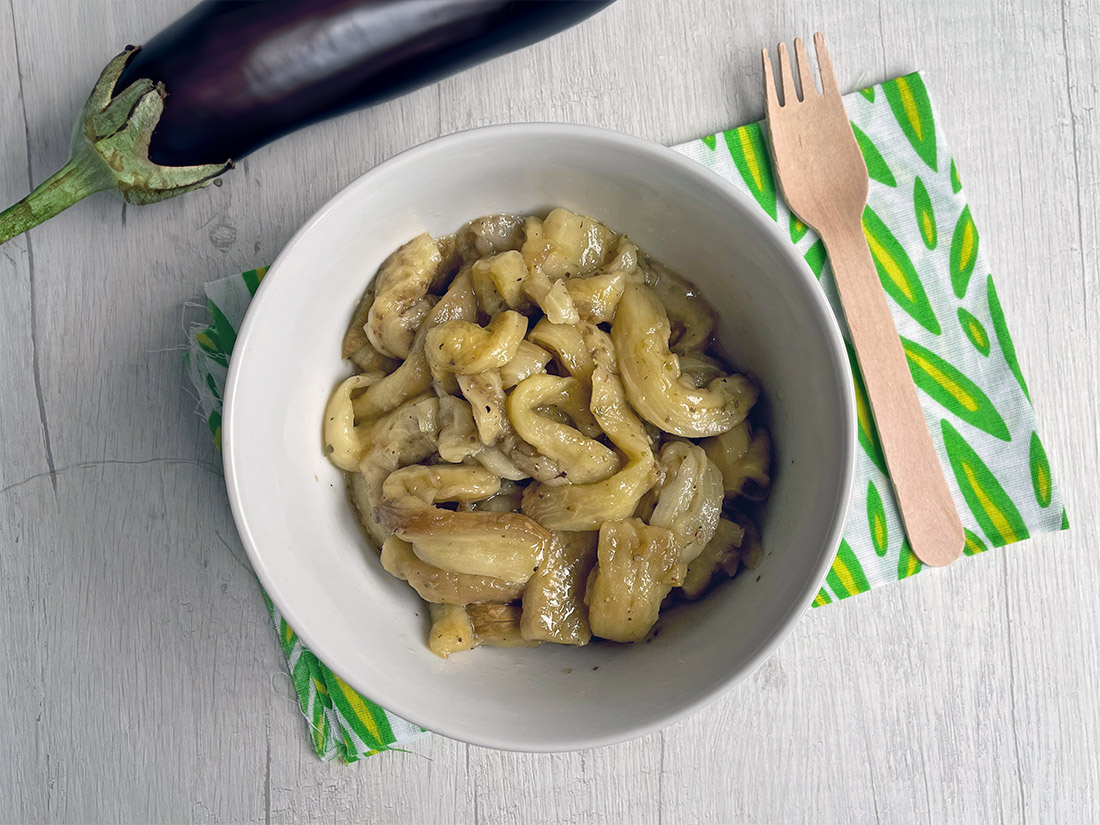 Aubergines en filets à la friteuse à air