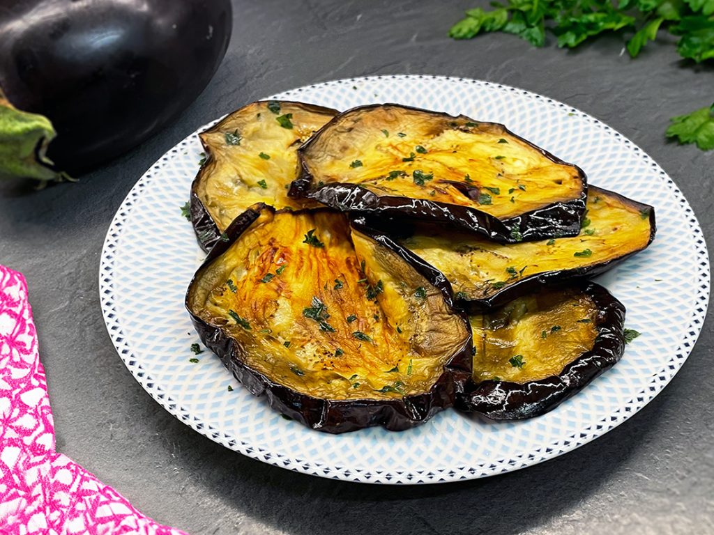 Aubergines grillées à la friteuse à air