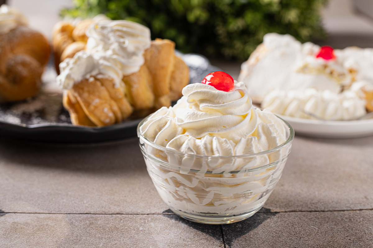 Crème Chantilly à la française