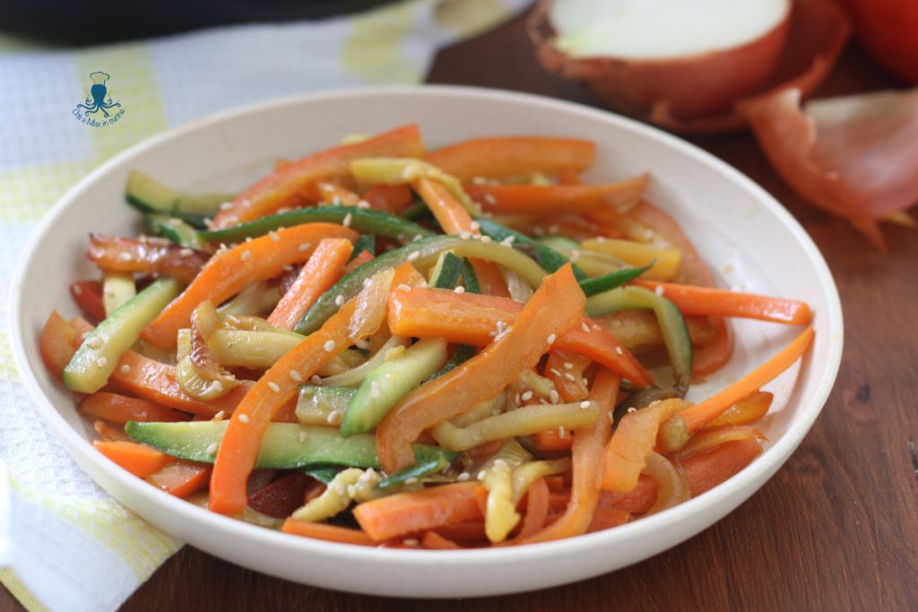 Légumes sautés au wok