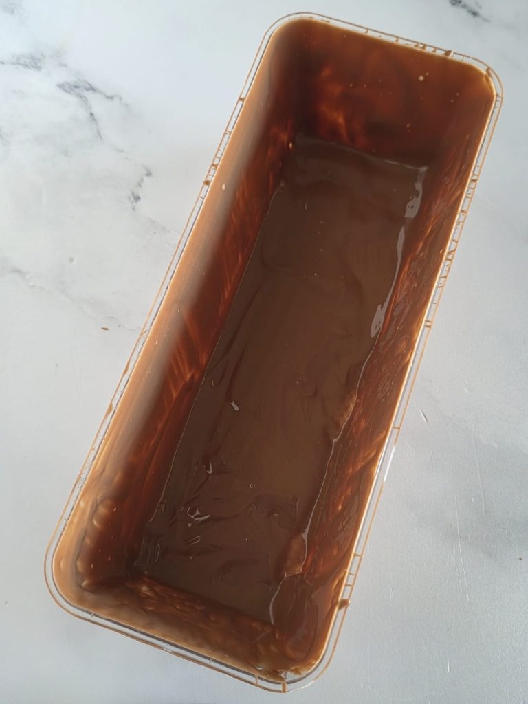 Nougat au chocolat avec riz soufflé