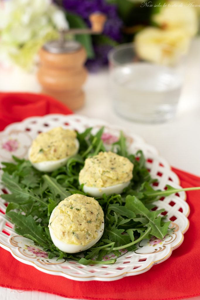 Œufs farcis à la génoise