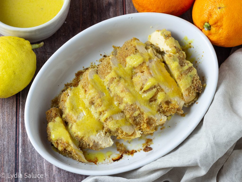 Poitrine de poulet aux agrumes