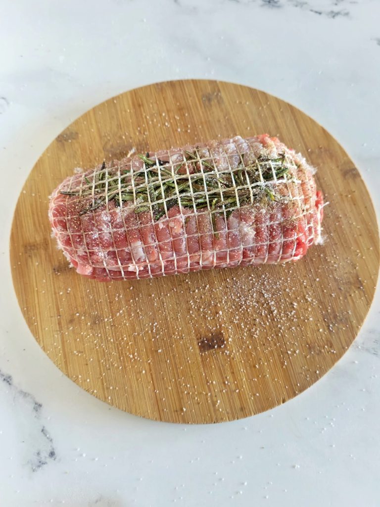 Rôti de porc au lait