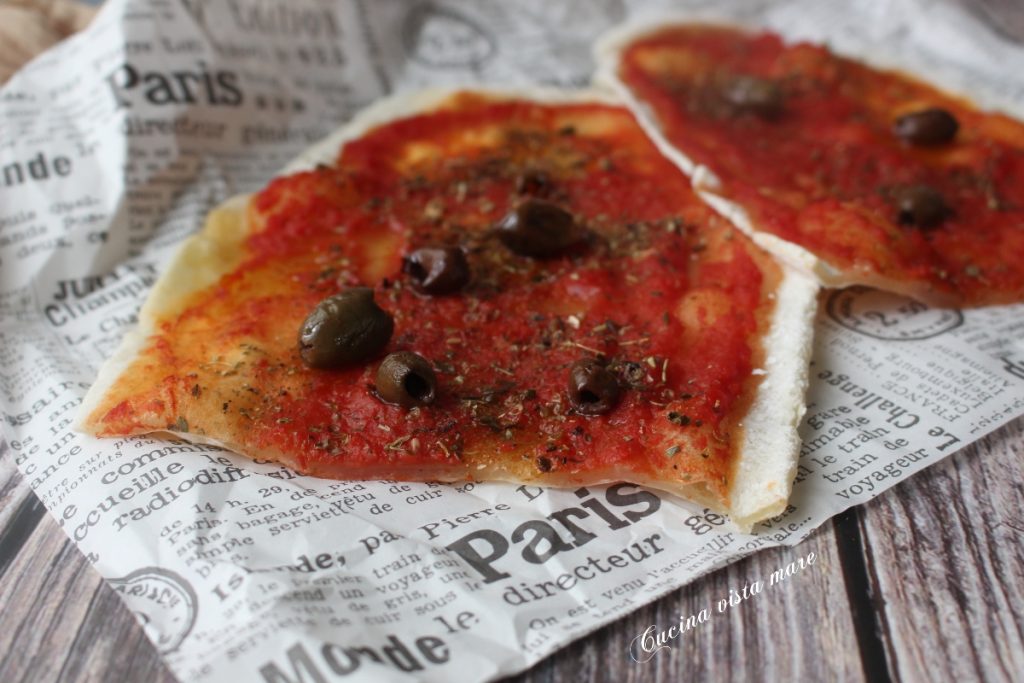 Scrocchiarella sans gluten Cuisine vue mer