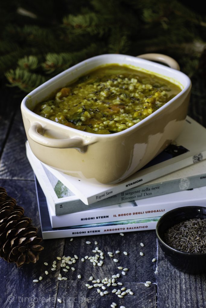 Soupe d'orge pour Rigoni Stern