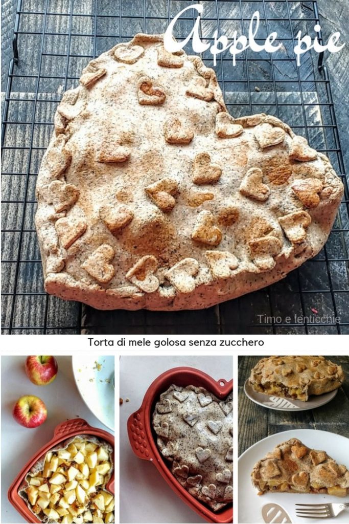 Tarte aux pommes sans sucre - Gâteau aux pommes gourmand