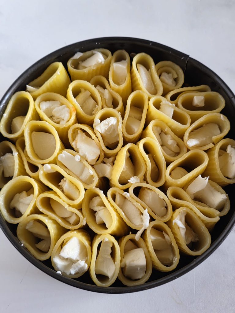 Tarte aux rigatoni