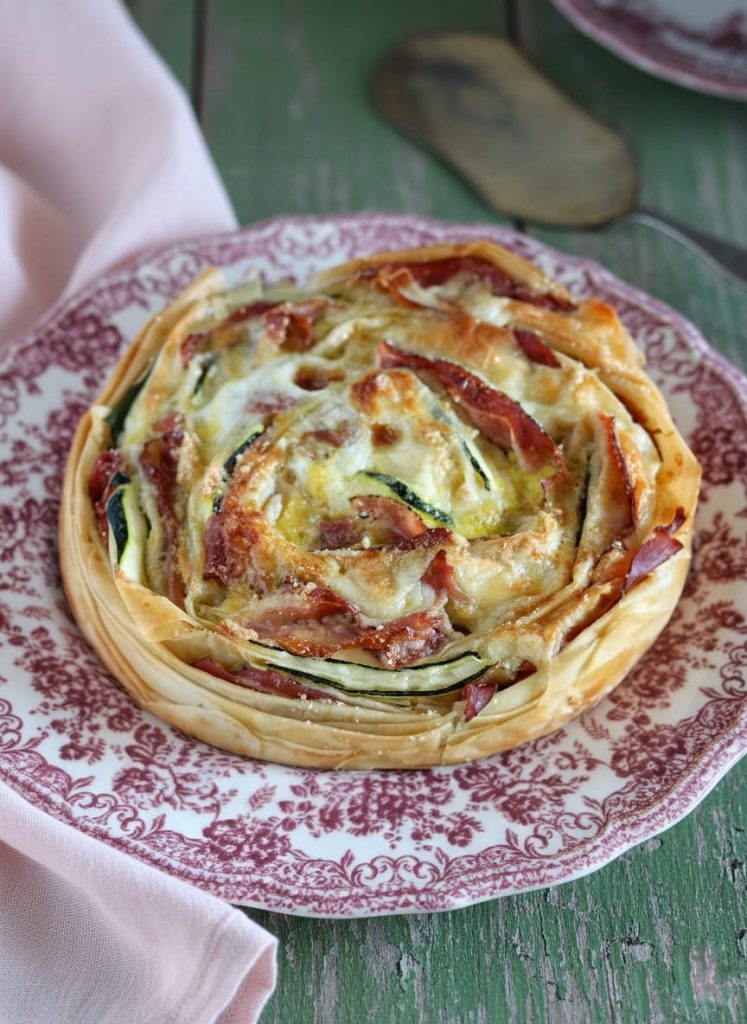 Tarte salée de pâte filo