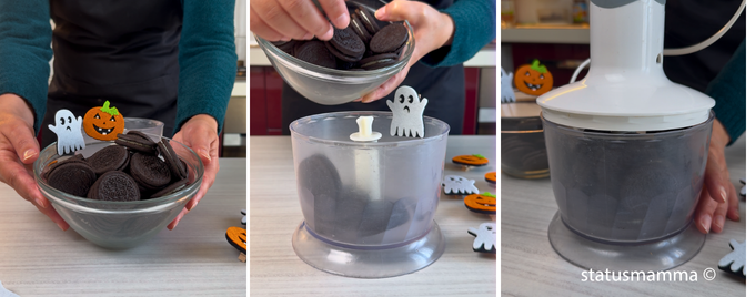 Tarte Toile d'Araignée Caramel Chocolat étape 1