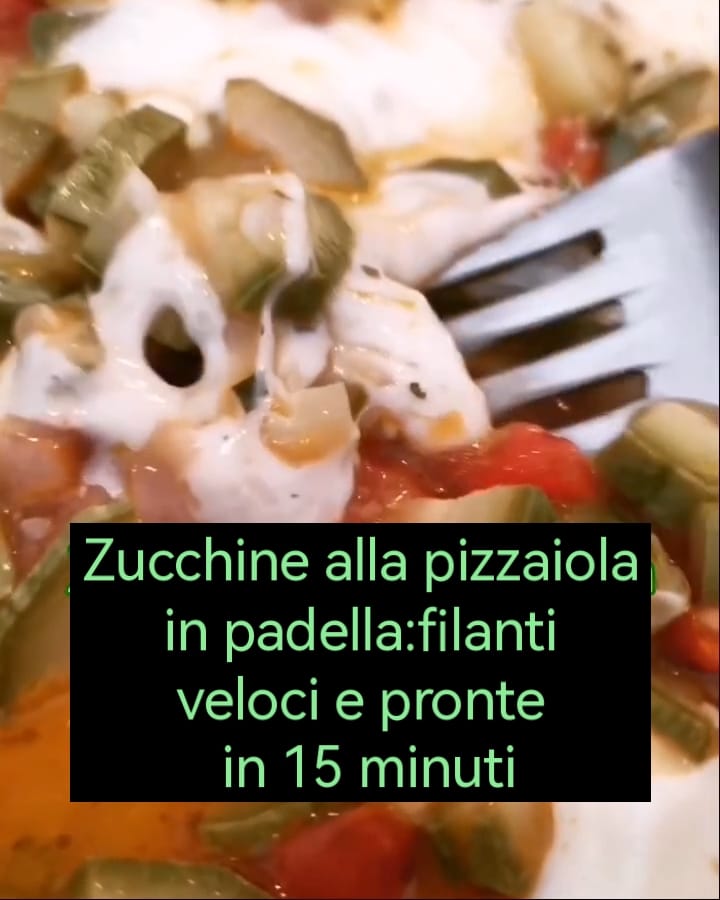 Courgettes à la pizzaiola à la poêle : fondantes, rapides et prêtes en 15 minutes
