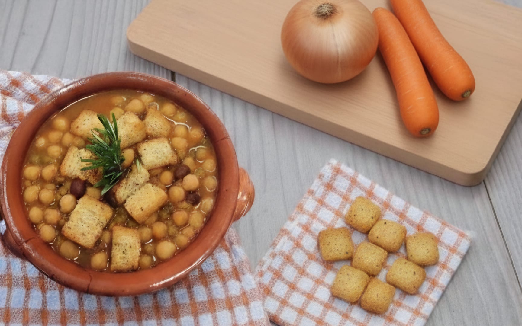 La soupe de légumineuses mixtes