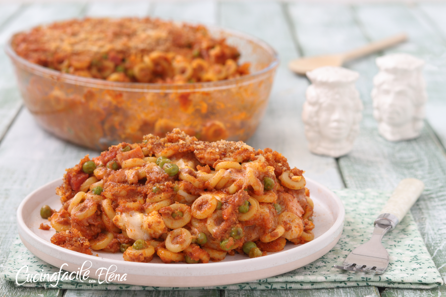 Anelletti au four à la Sicilienne