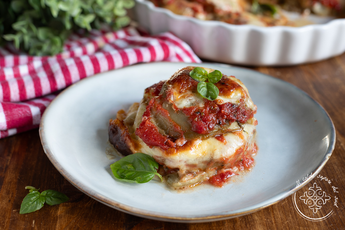Aubergines au four à la pizzaiola