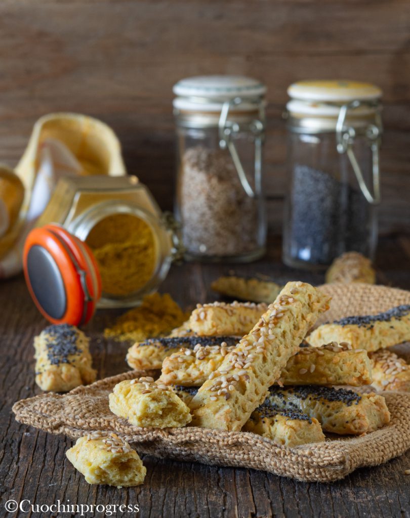 batonnets au fromage et curry