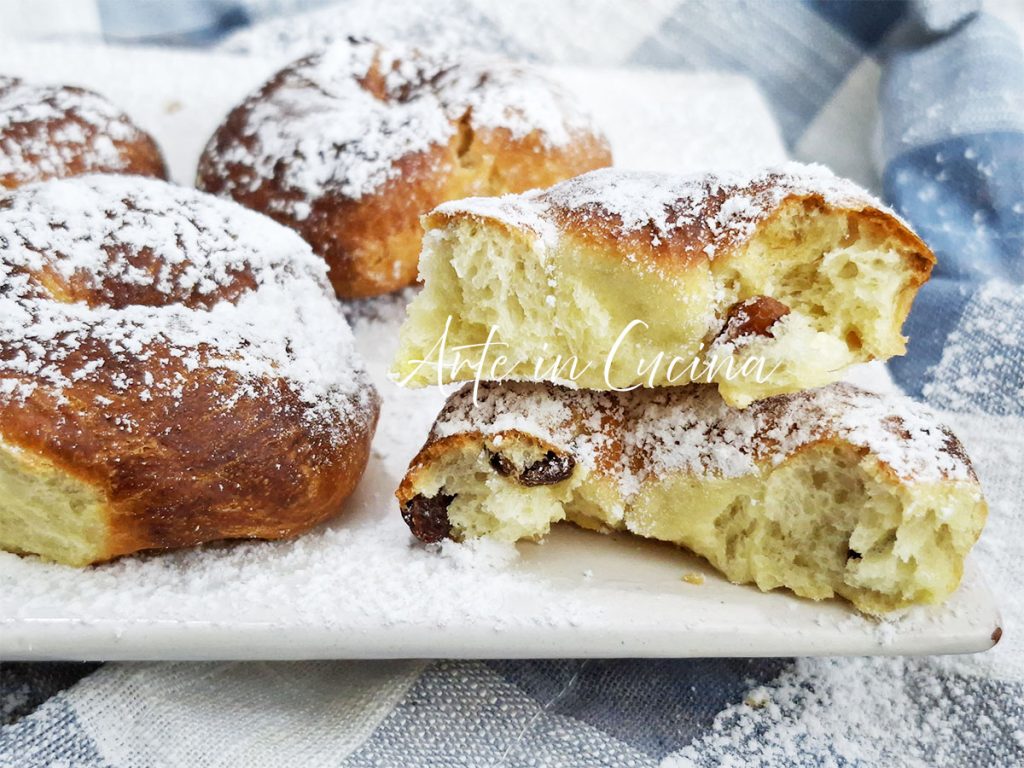 BEIGNETS avec RAISINS SECS au four