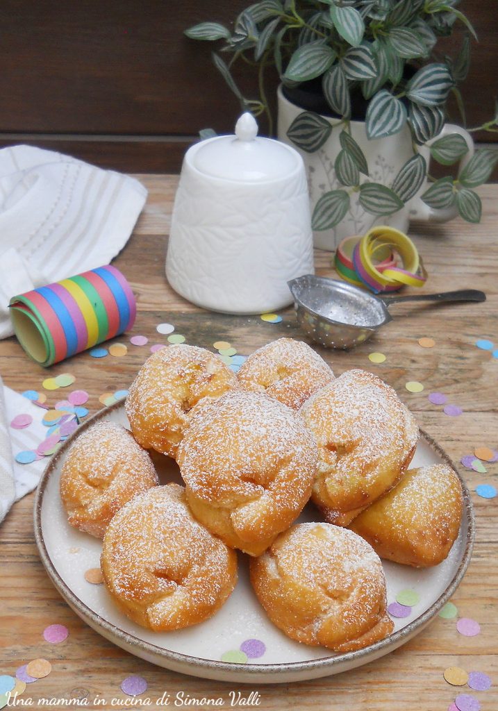 beignets sucrés frits vert