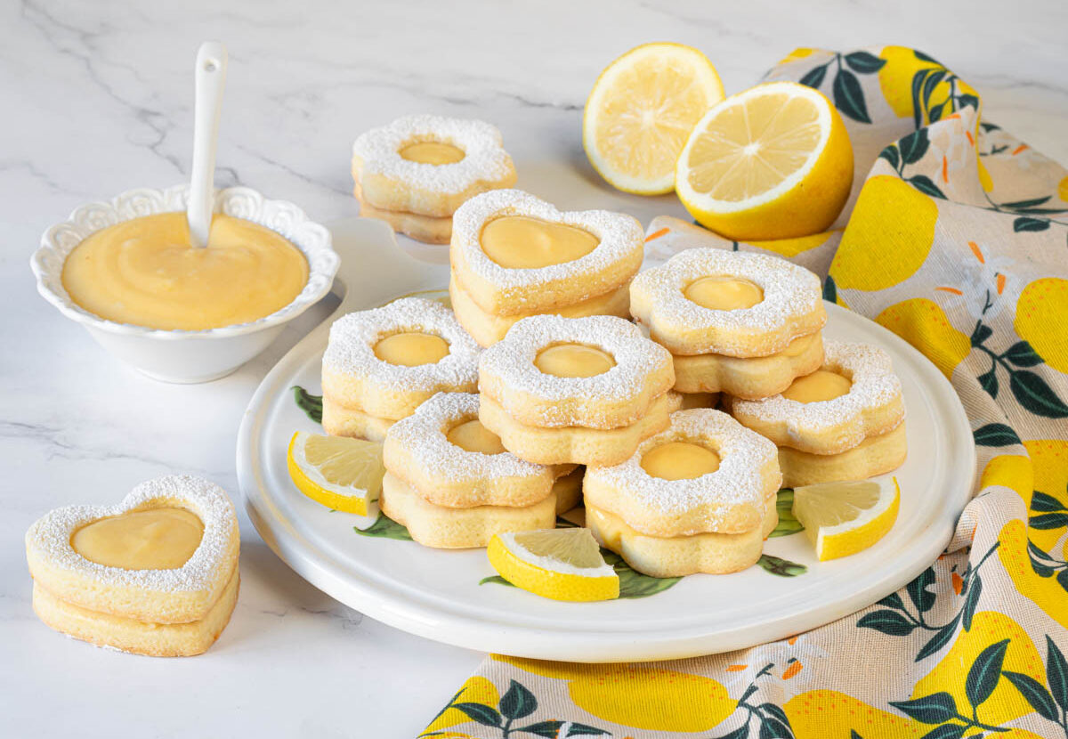 Biscuits au lemon curd