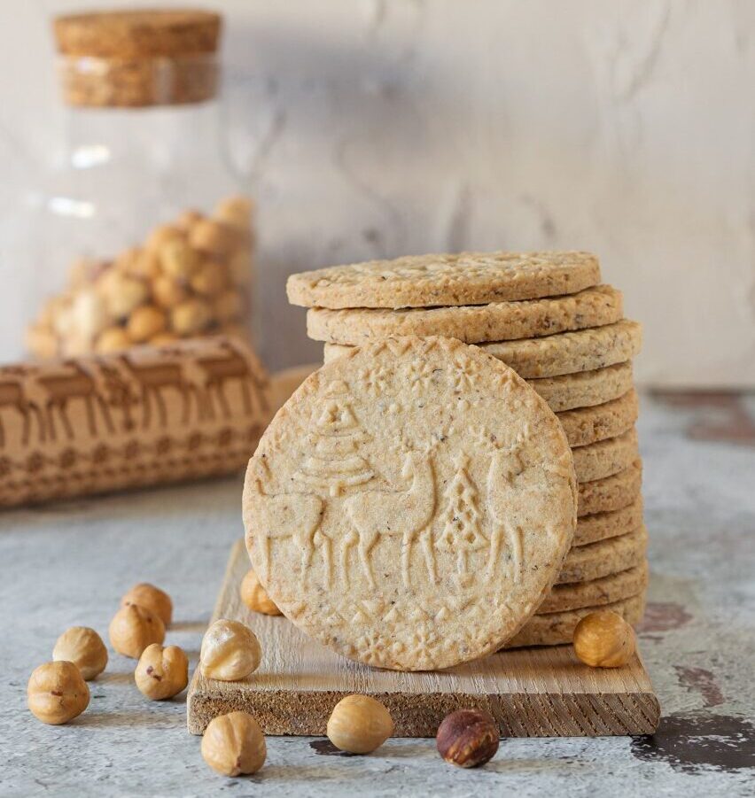 Biscuits de Noël aux noisettes