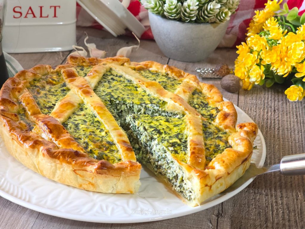 Tarte salée rapide aux épinards