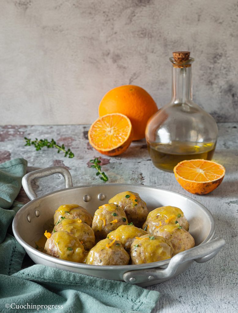boulettes à l'orange