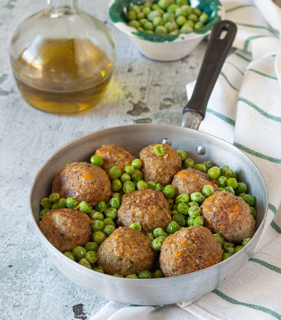 Boulettes aux petits pois