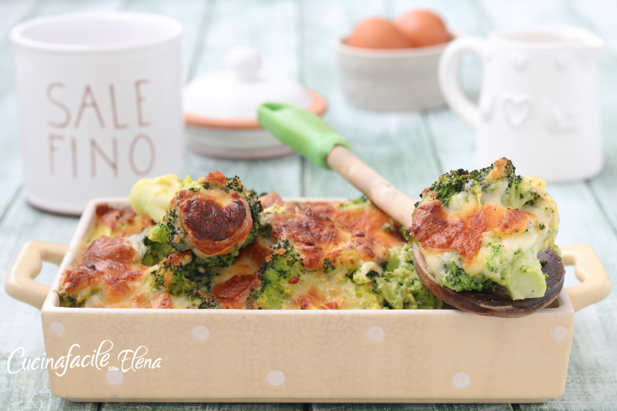 Brocolis gratinés sans béchamel