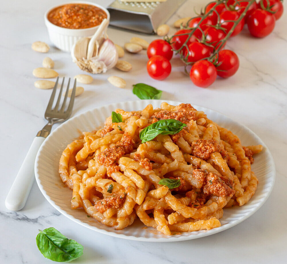 Busiate au pesto de Trapani