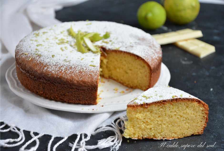 Caprese au citron et chocolat blanc
