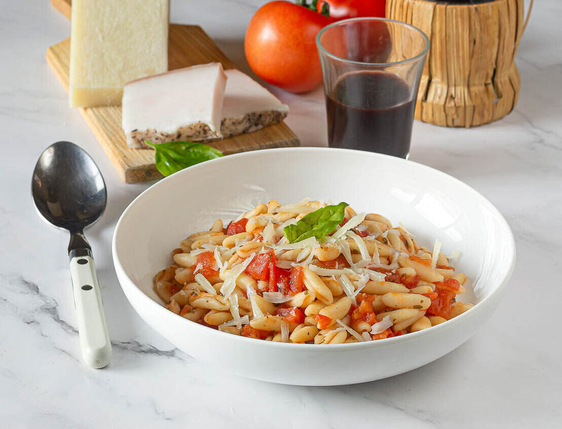 Cavatelli à la sauce veuve