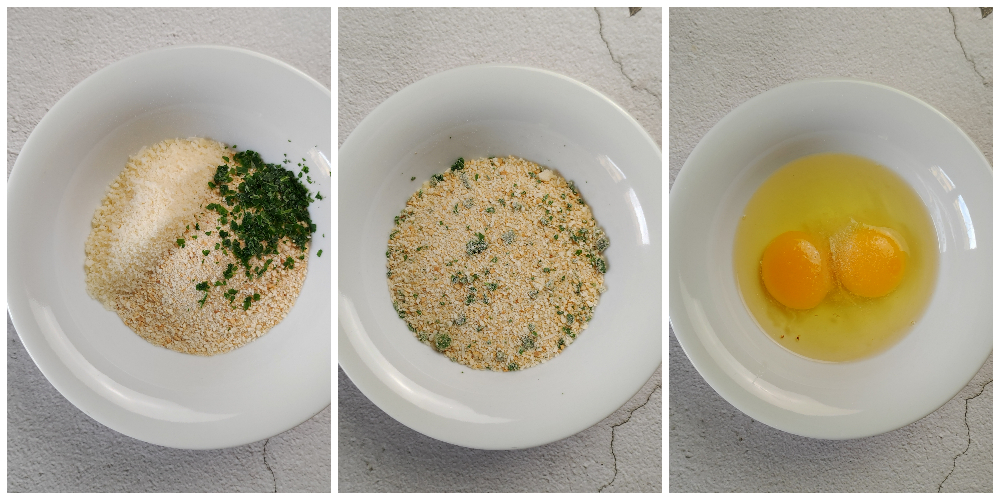 champignons croustillants au four