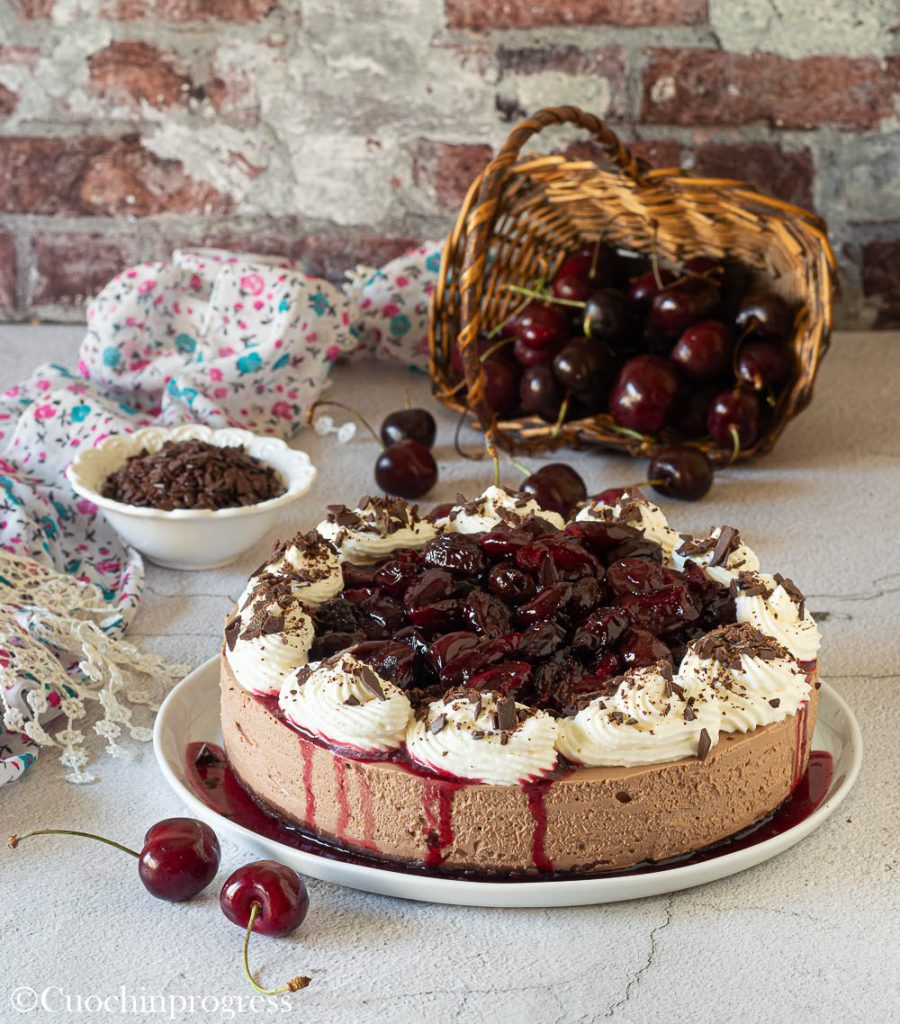 cheesecake forêt noire