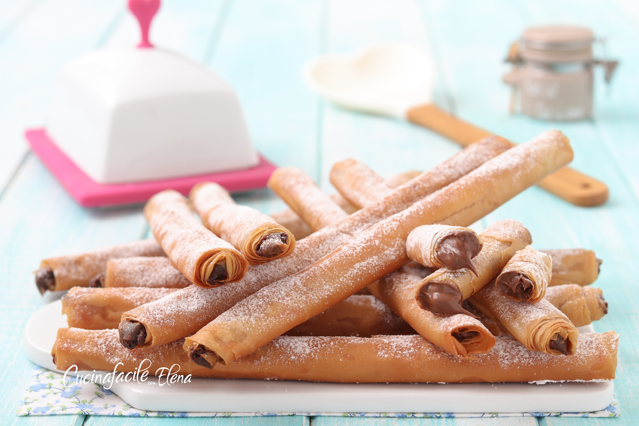 Cigares à la Nutella