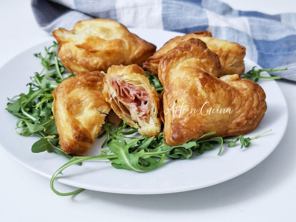 COEURS de FEUILLETÉE FARCIS apéritif