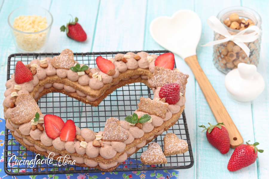 Cream tart aux noisettes