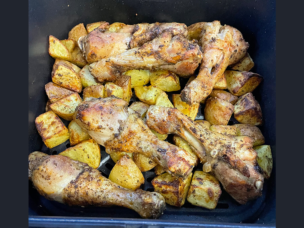 Cuisses de poulet à la friteuse à air