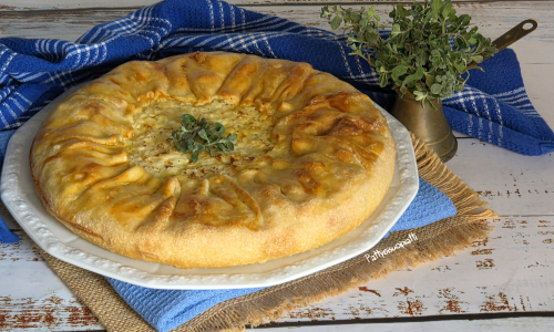 Tarte salée au riz