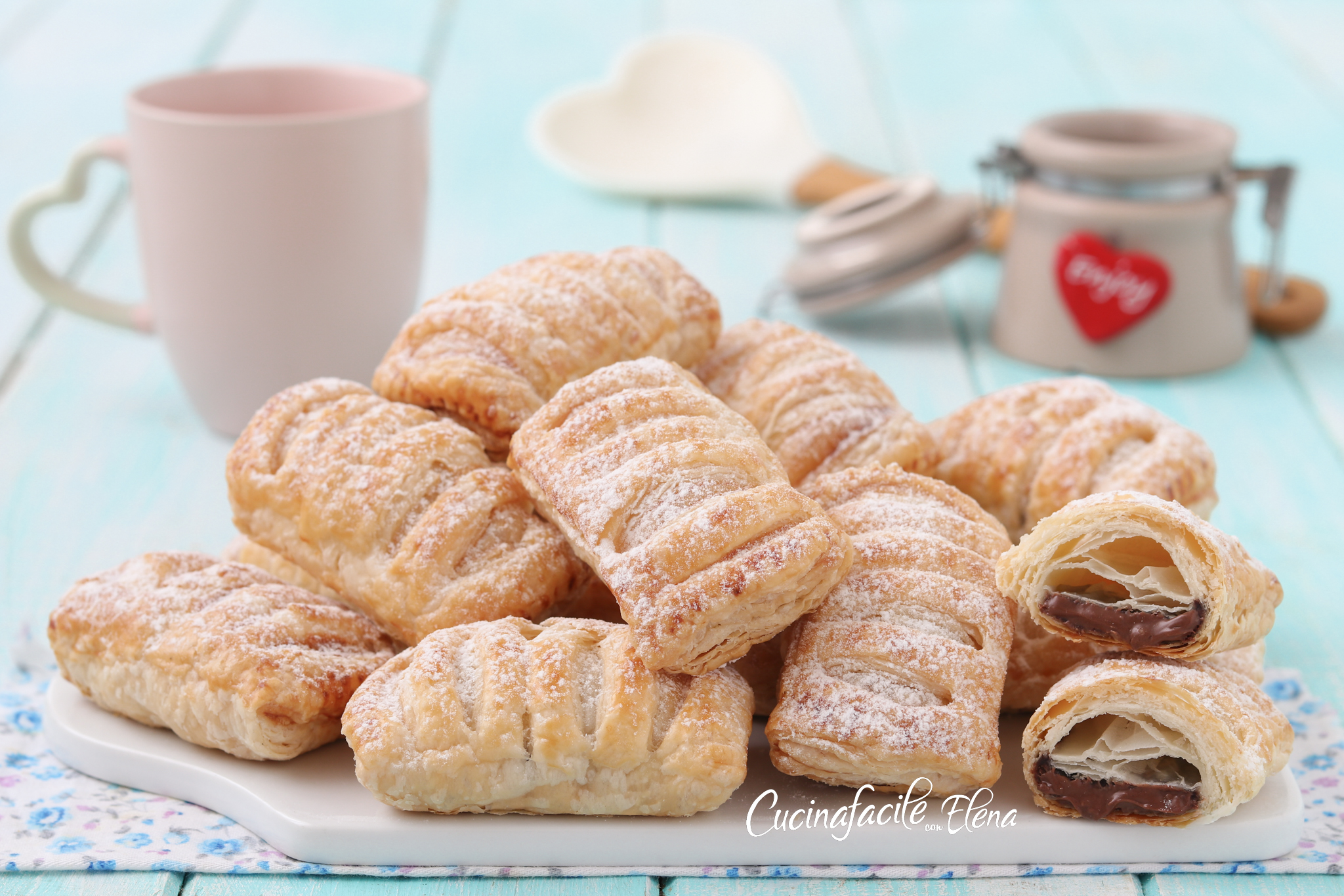 Feuilletés à la Nutella